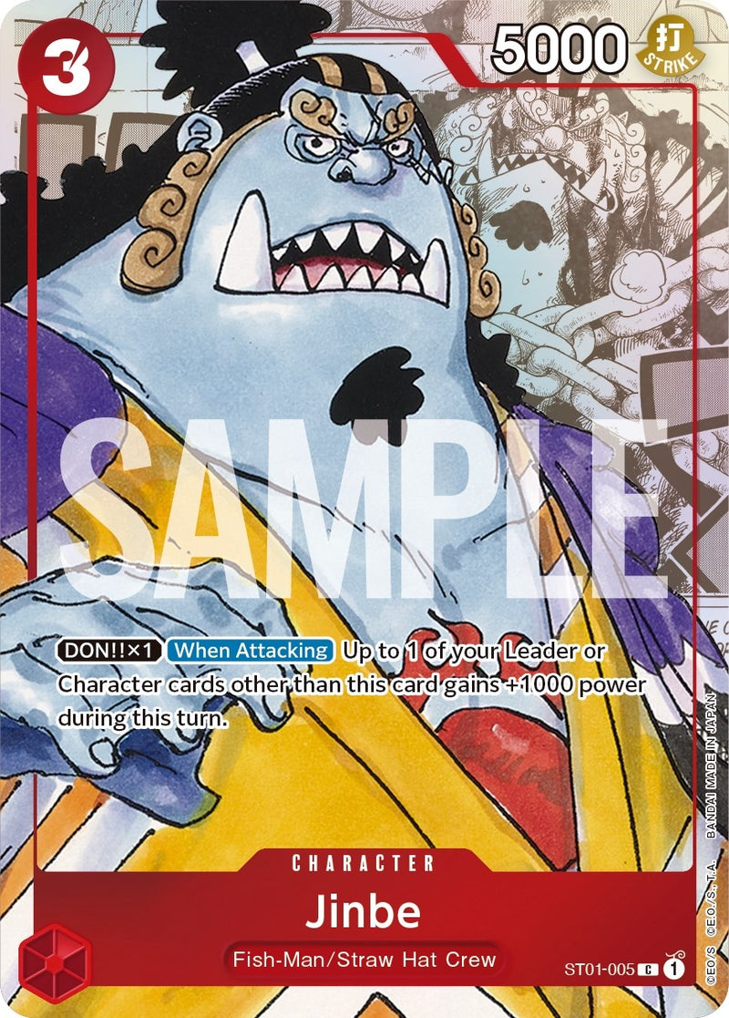 Jinbe ST01 005 Alternate Art (ST01-005) [OP-PR]