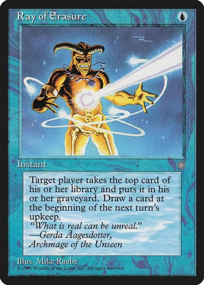 Ray of Erasure [ICE]
