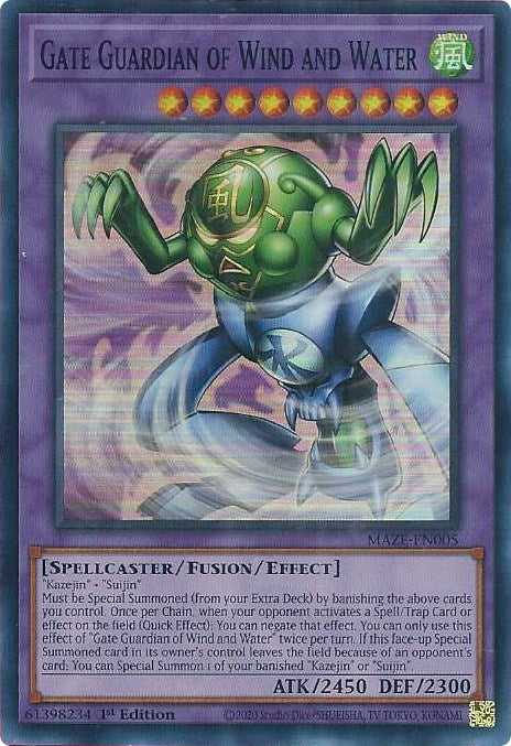 Gate Guardian of Wind and Water (MAZE-EN005) [MAZE]