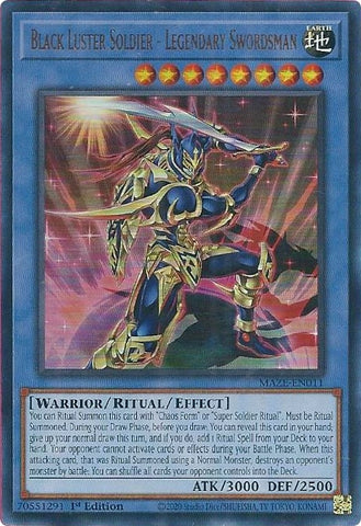 Black Luster Soldier Legendary Swordsman (MAZE-EN011) [MAZE]
