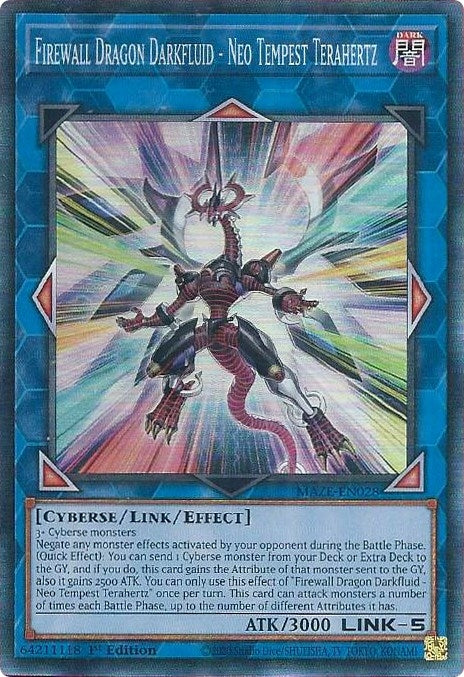 Firewall Dragon Darkfluid Neo Tempest Terahertz CR (MAZE-EN028) [MAZE]