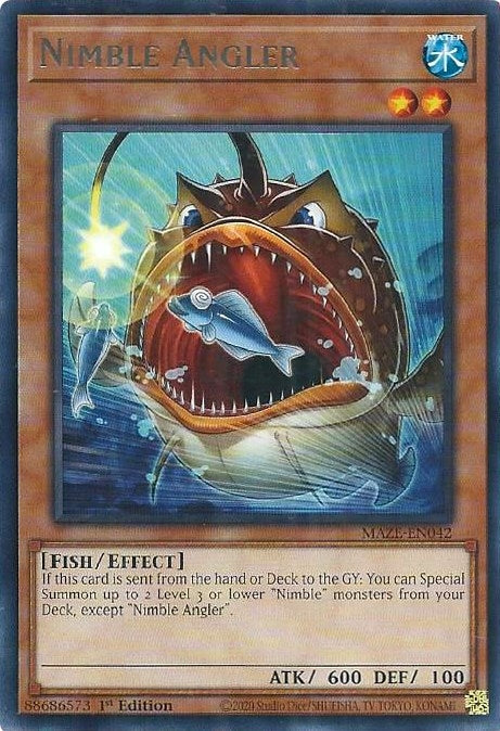Nimble Angler (MAZE-EN042) [MAZE]