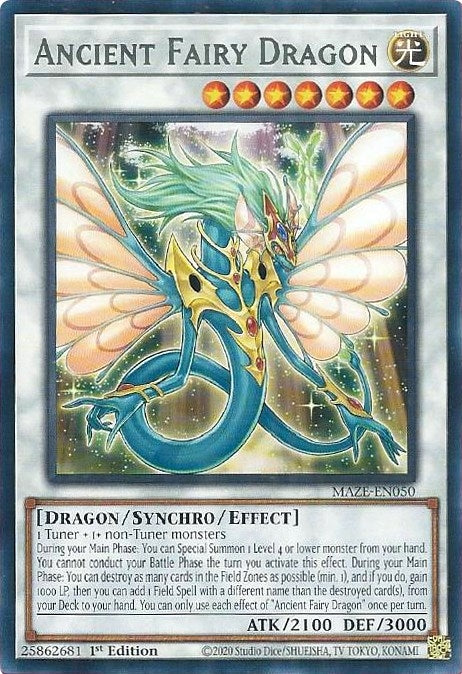 Ancient Fairy Dragon (MAZE-EN050) [MAZE]