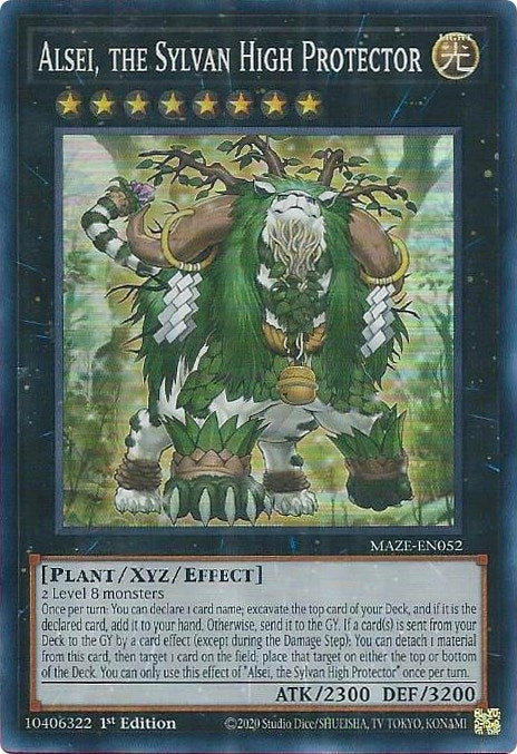 Alsei the Sylvan High Protector (MAZE-EN052) [MAZE]