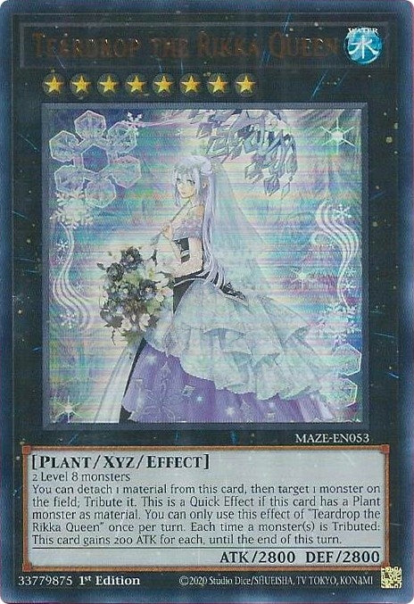 Teardrop the Rikka Queen (MAZE-EN053) [MAZE]