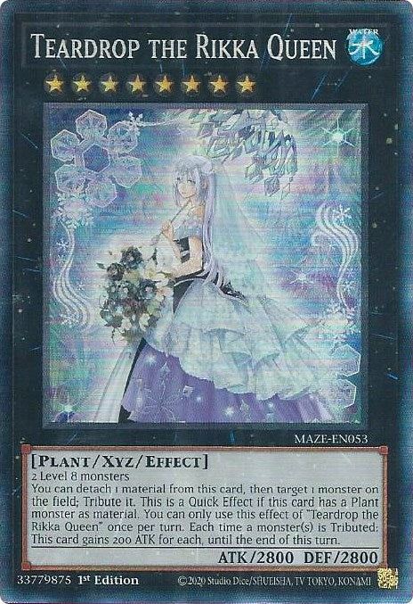 Teardrop the Rikka Queen CR (MAZE-EN053) [MAZE]