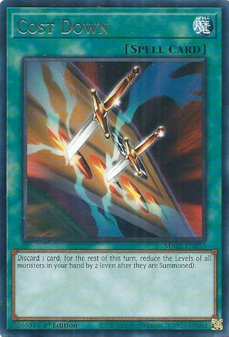 Cost Down (MAZE-EN055) [MAZE]