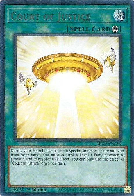 Court of Justice (MAZE-EN058) [MAZE]
