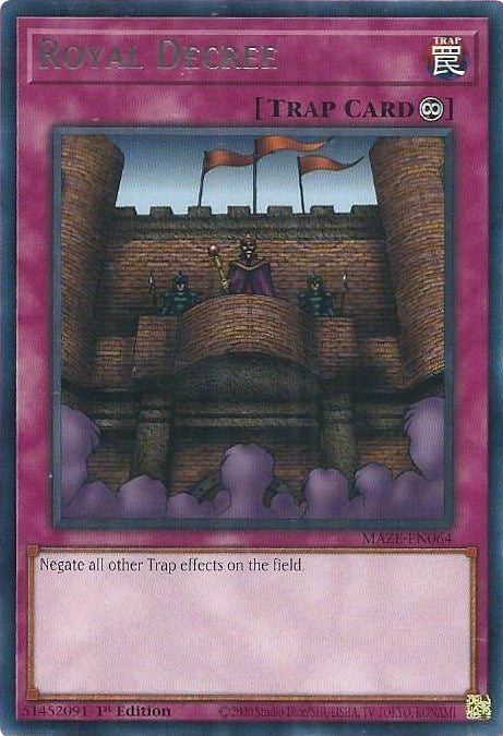 Royal Decree (MAZE-EN064) [MAZE]