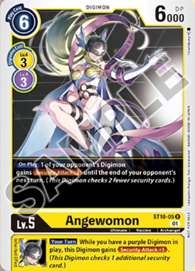 Image for Angewomon (Tamer Goods Set Angewomon & LadyDevimon) [Starter Deck 10: Parallel World Tactician]