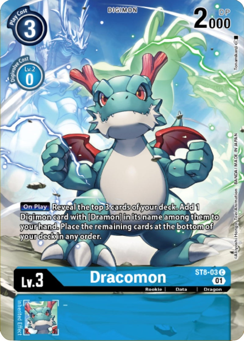 Image for Dracomon (Digimon Royal Knights Card Set) [Starter Deck 08: Ulforce Veedramon]