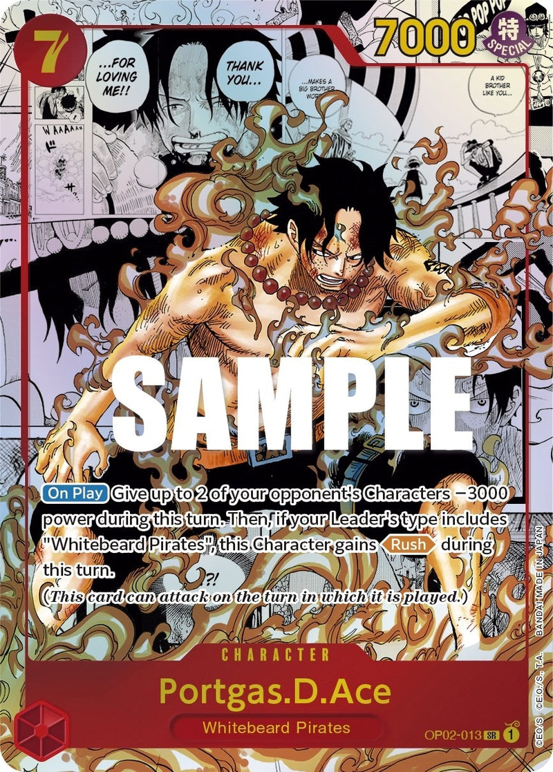 PortgasDAce Parallel Alternate Art (OP02-013) [OP02]