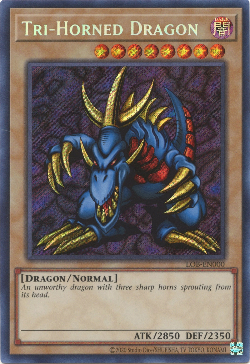 Tri Horned Dragon LOB EN000 (LOB-EN000) [LOB-EN]