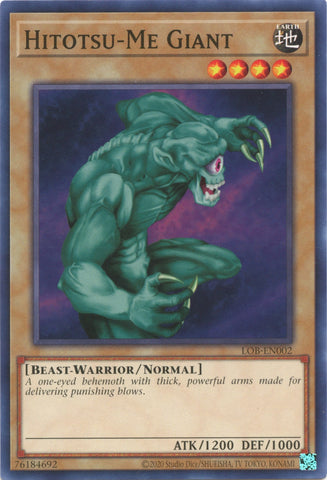 Hitotsu Me Giant (LOB-EN002) [LOB-EN]