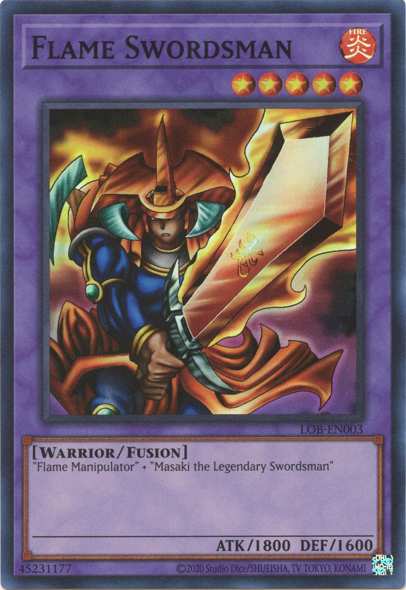 Flame Swordsman (LOB-EN003) [LOB-EN]