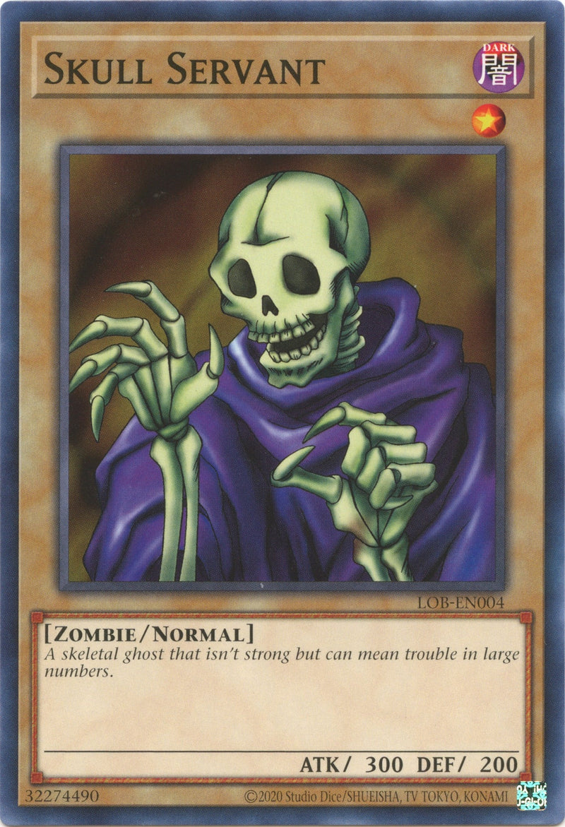 Skull Servant (LOB-EN004) [LOB-EN]