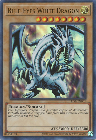 Blue Eyes White Dragon (LOB-EN001) [LOB-EN]