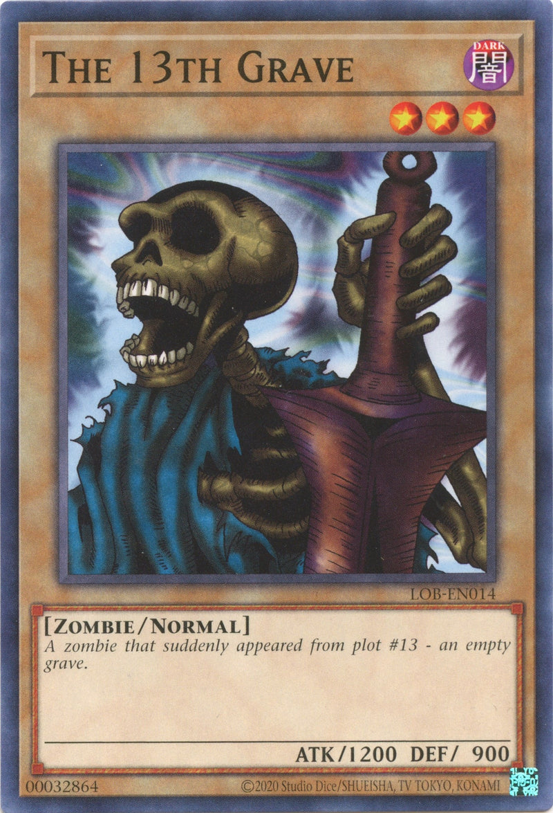 The 13th Grave (LOB-EN014) [LOB-EN]
