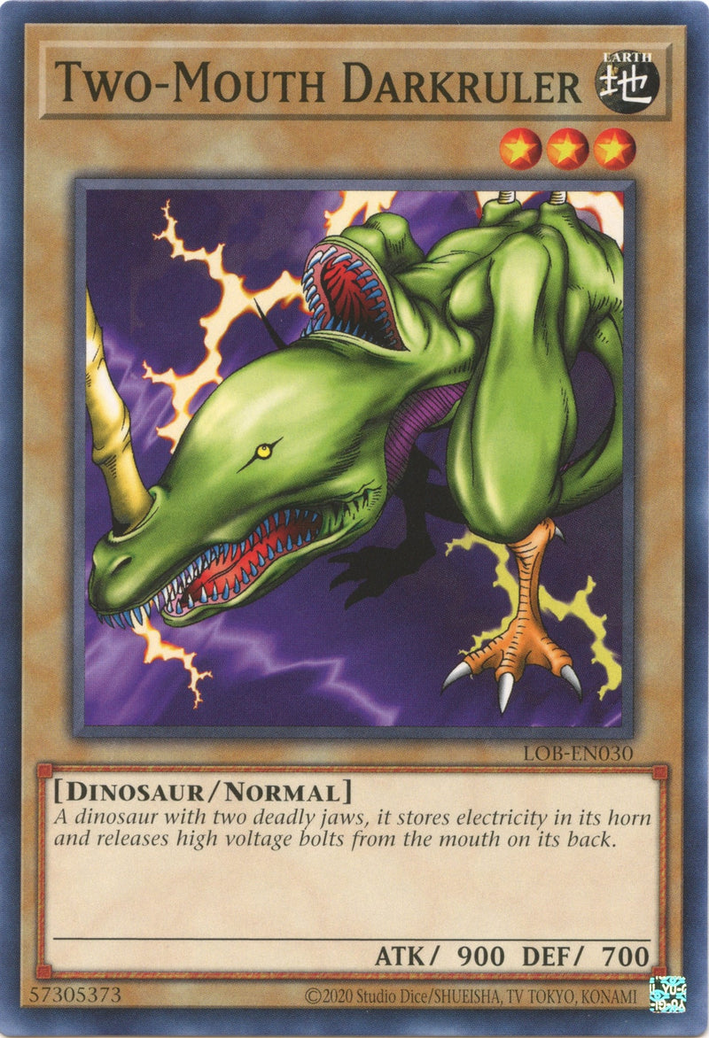 Two Mouth Darkruler (LOB-EN030) [LOB-EN]
