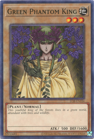 Green Phantom King (LOB-EN034) [LOB-EN]