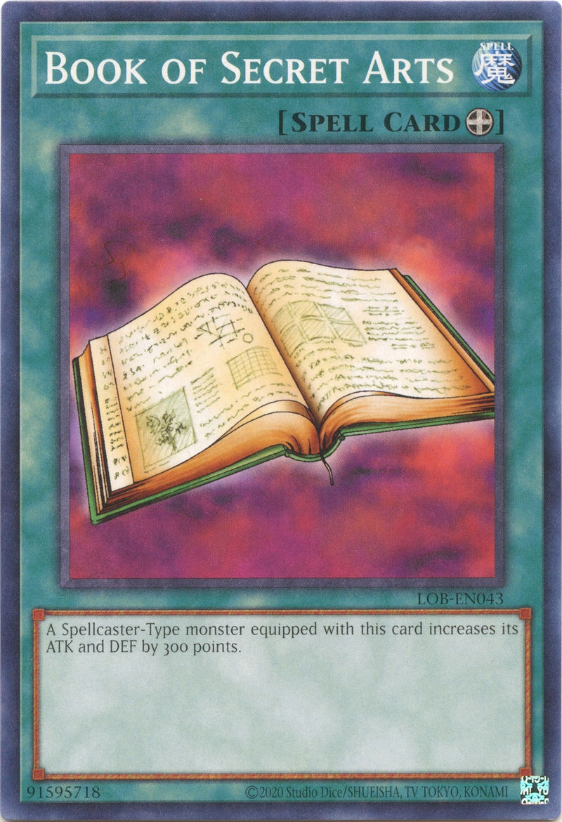 Book of Secret Arts (LOB-EN043) [LOB-EN]