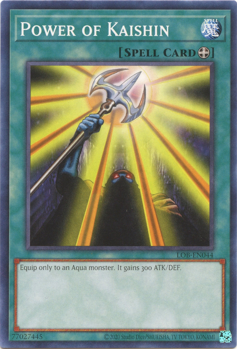 Power of Kaishin (LOB-EN044) [LOB-EN]