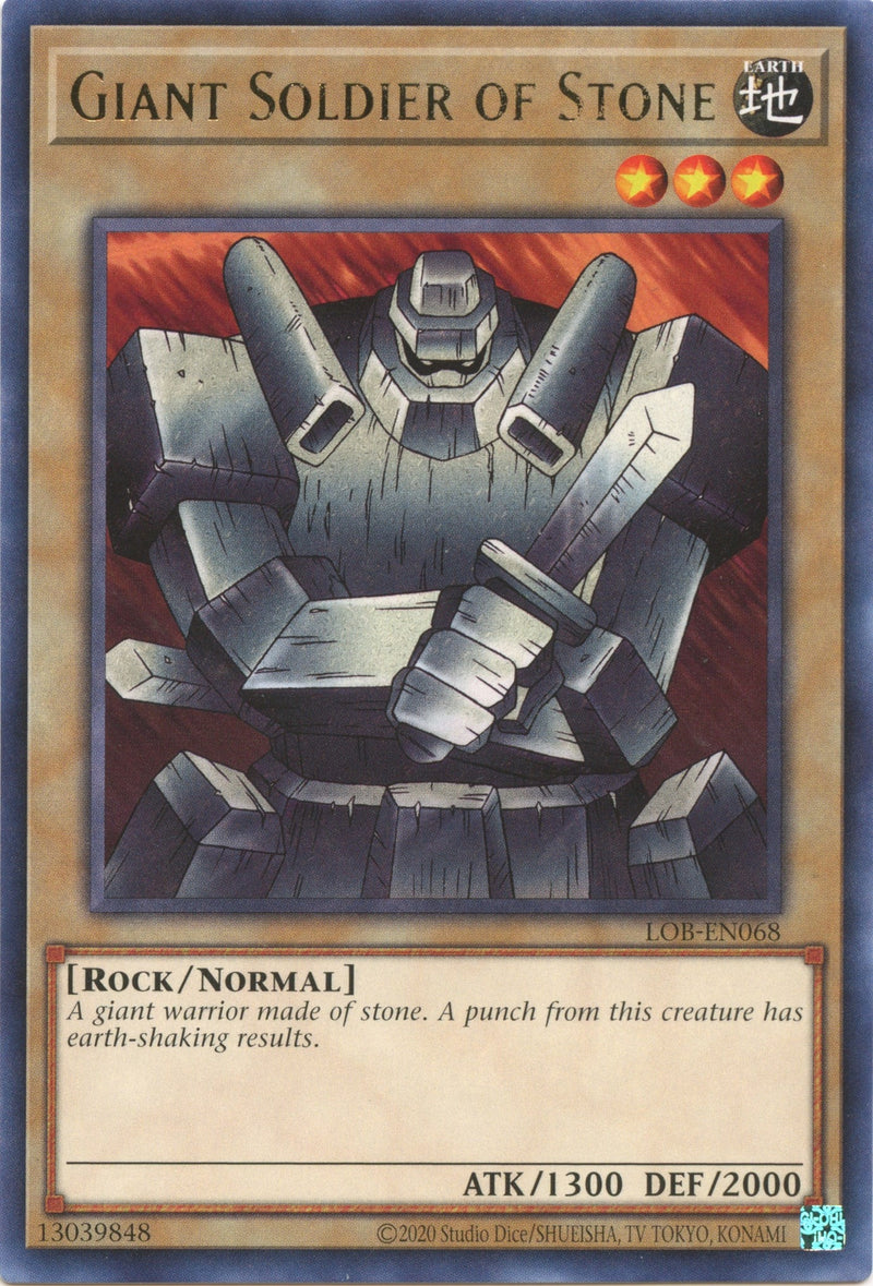 Giant Soldier of Stone (LOB-EN068) [LOB-EN]