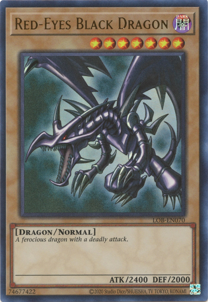 Red Eyes Black Dragon (LOB-EN070) [LOB-EN]