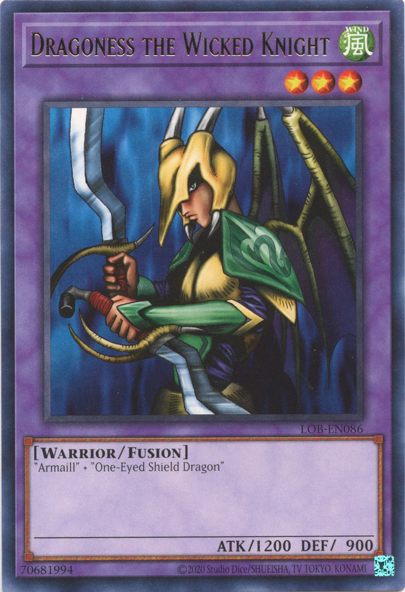 Dragoness the Wicked Knight (LOB-EN086) [LOB-EN]