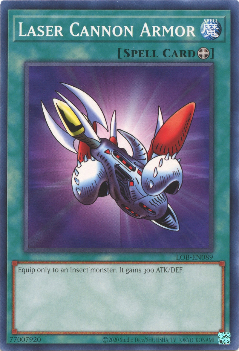 Laser Cannon Armor (LOB-EN089) [LOB-EN]