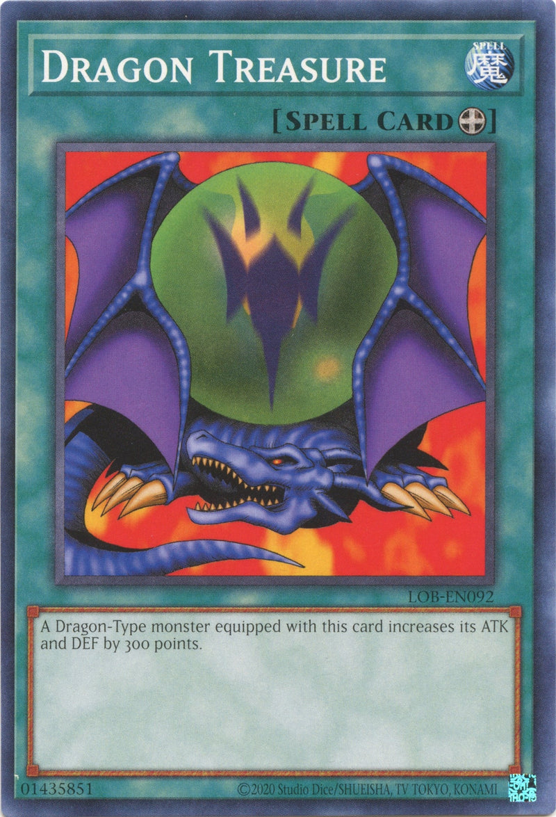 Dragon Treasure (LOB-EN092) [LOB-EN]