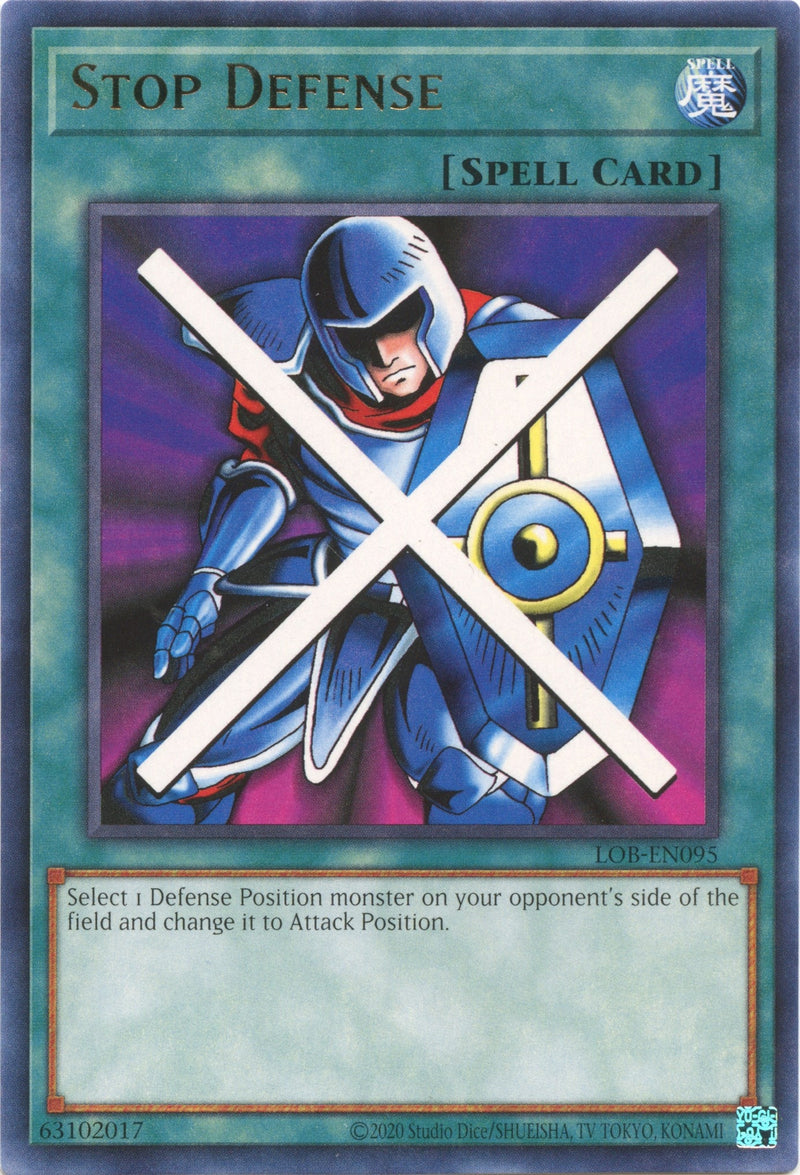 Stop Defense (LOB-EN095) [LOB-EN]