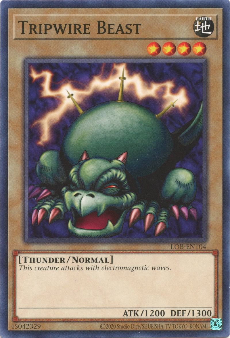 Tripwire Beast (LOB-EN104) [LOB-EN]