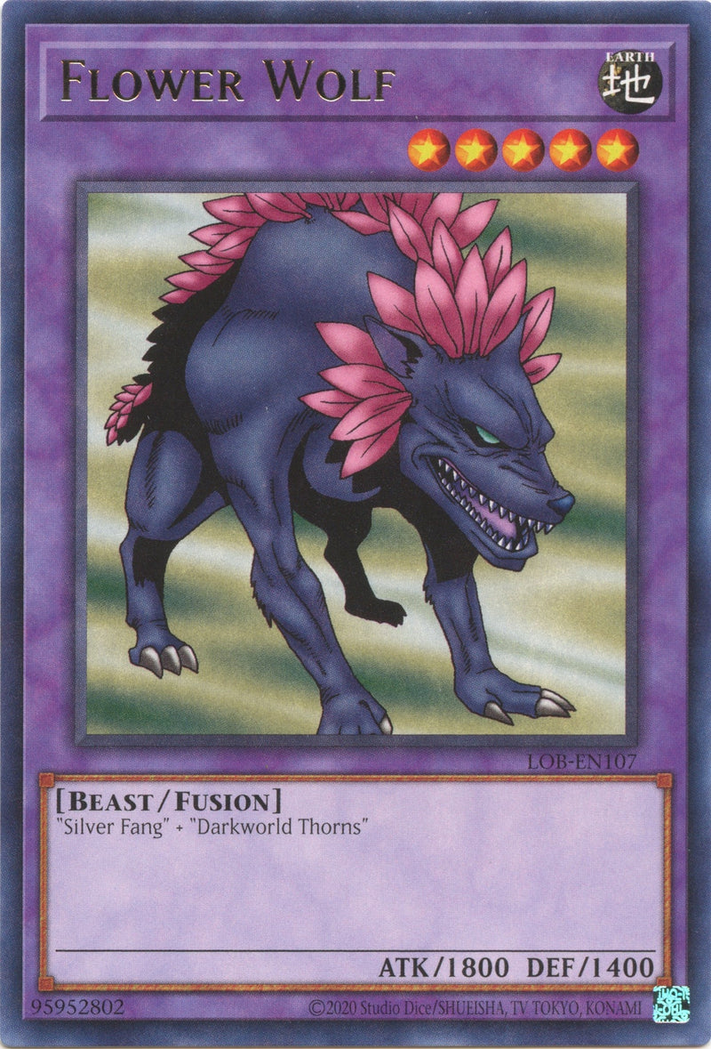 Flower Wolf (LOB-EN107) [LOB-EN]