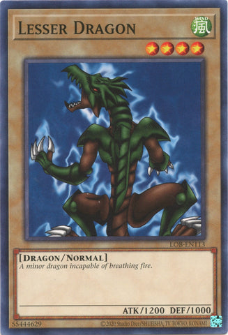 Lesser Dragon (LOB-EN113) [LOB-EN]