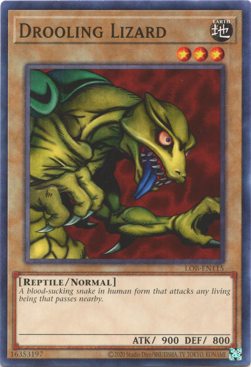 Drooling Lizard (LOB-EN115) [LOB-EN]