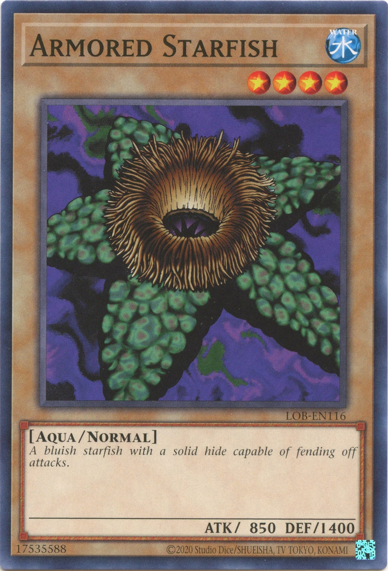 Armored Starfish (LOB-EN116) [LOB-EN]