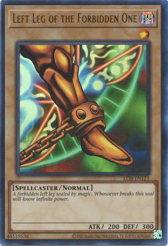 Left Leg of the Forbidden One (LOB-EN121) [LOB-EN]