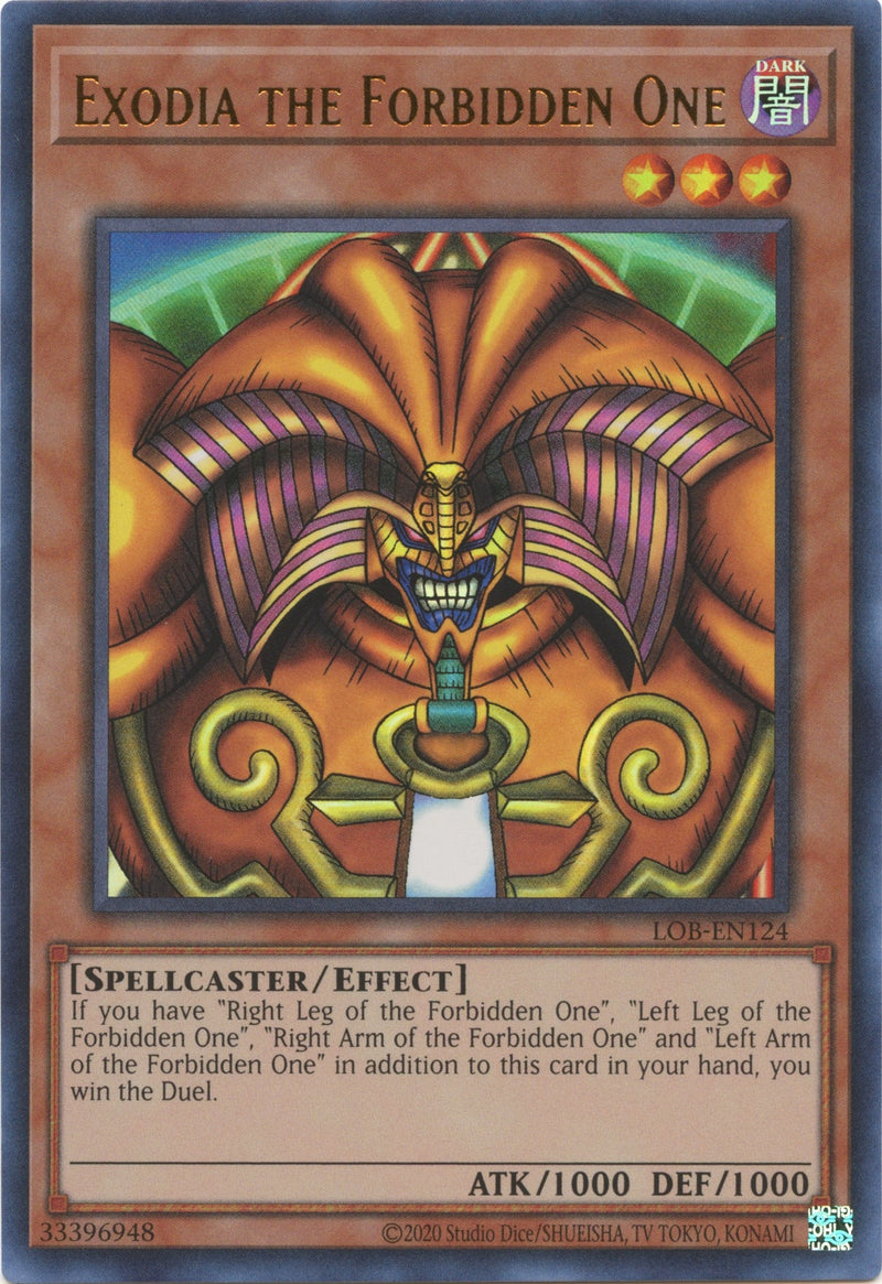 Exodia the Forbidden One (LOB-EN124) [LOB-EN]