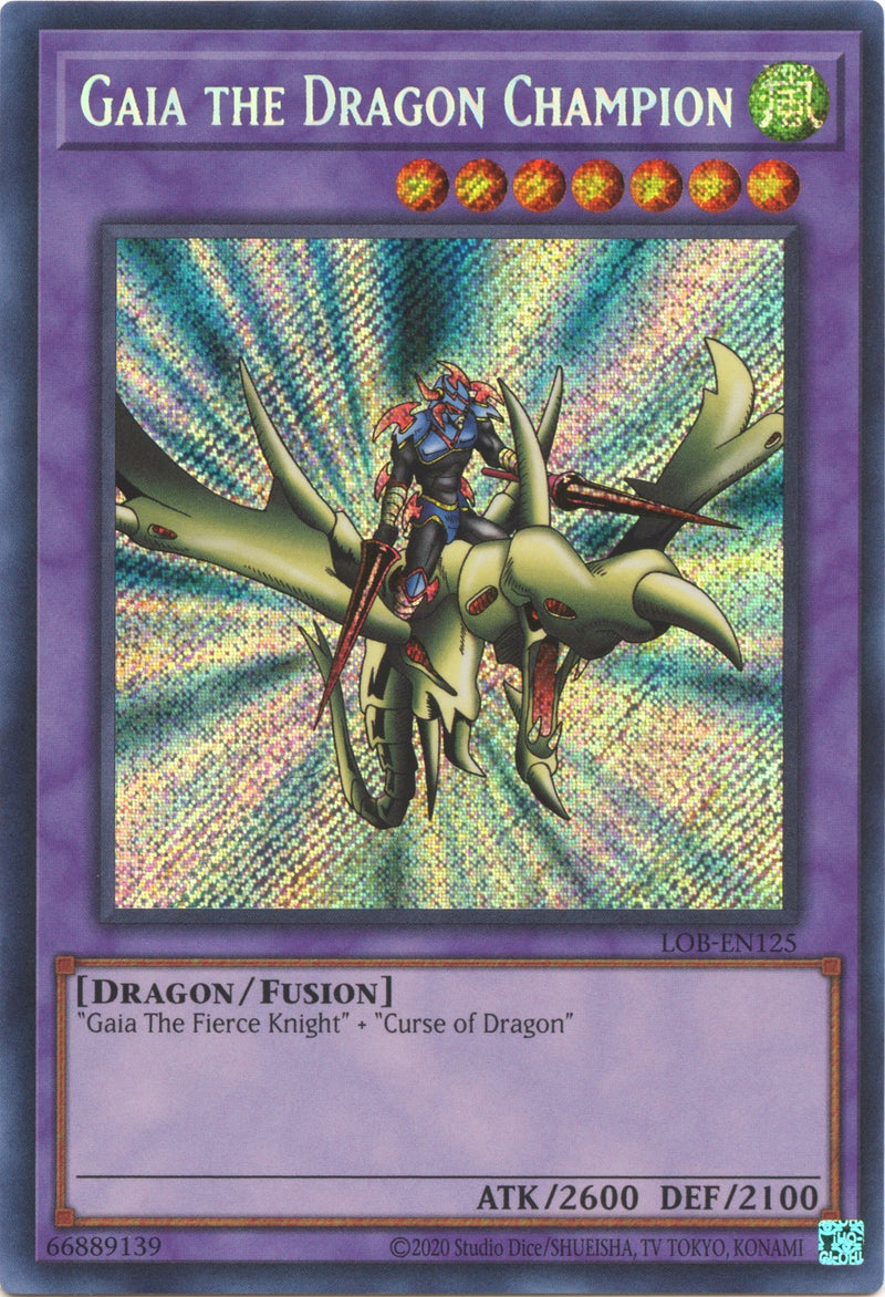 Gaia the Dragon Champion (LOB-EN125) [LOB-EN]