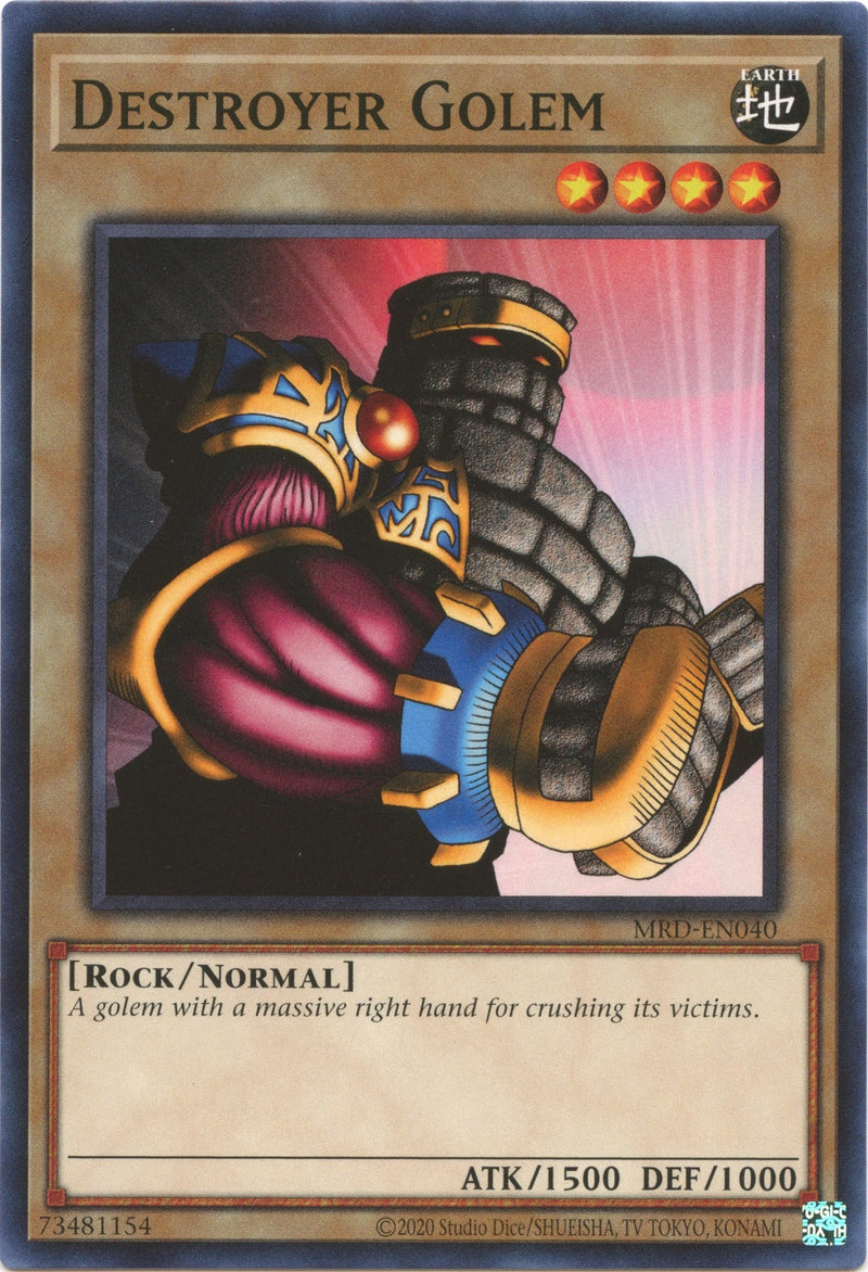 Destroyer Golem (MRD-EN040) [MRD-EN]