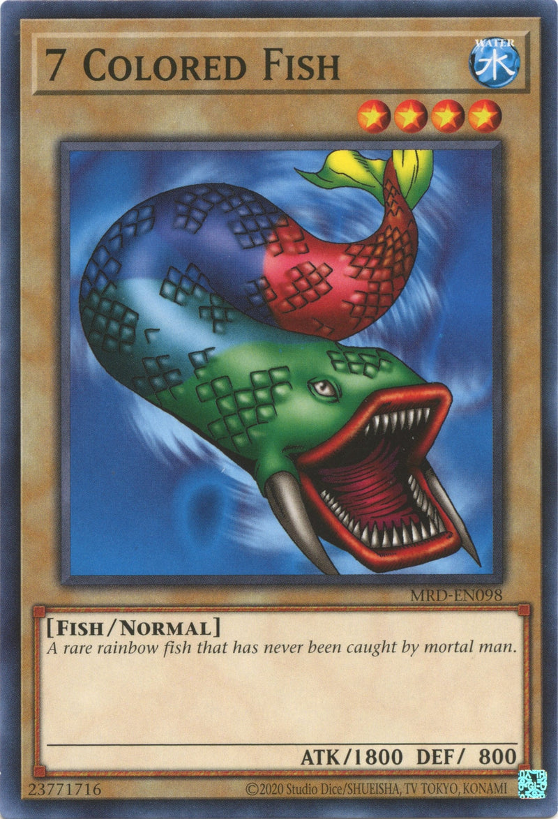 7 Colored Fish (MRD-EN098) [MRD-EN]