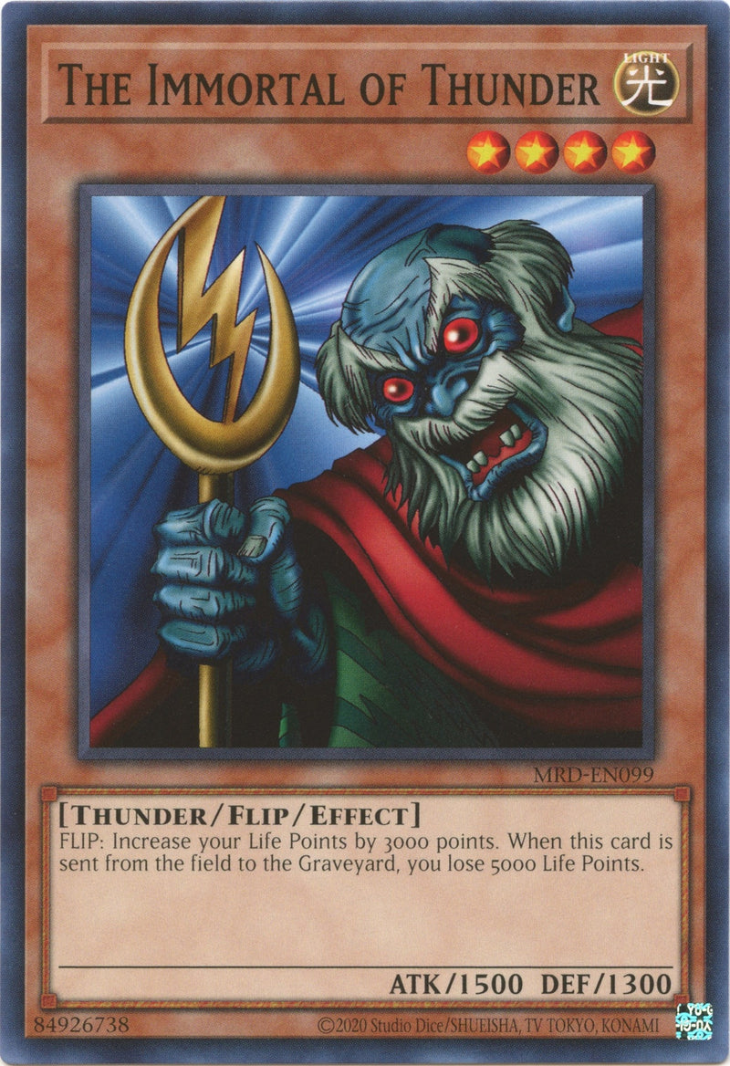 The Immortal of Thunder (MRD-EN099) [MRD-EN]