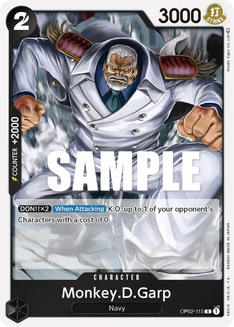 Monkey.D.Garp (115) (OP02-115) [OP02]