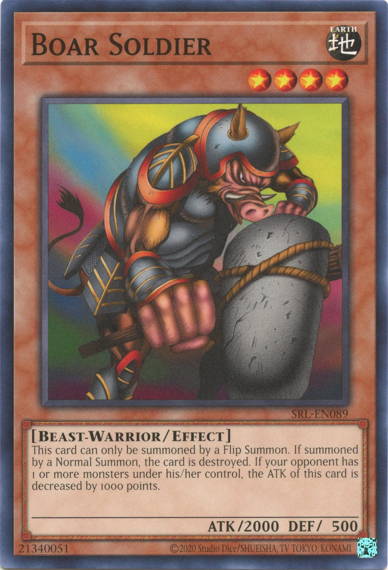 Boar Soldier (SRL-EN089) [SRL-EN]