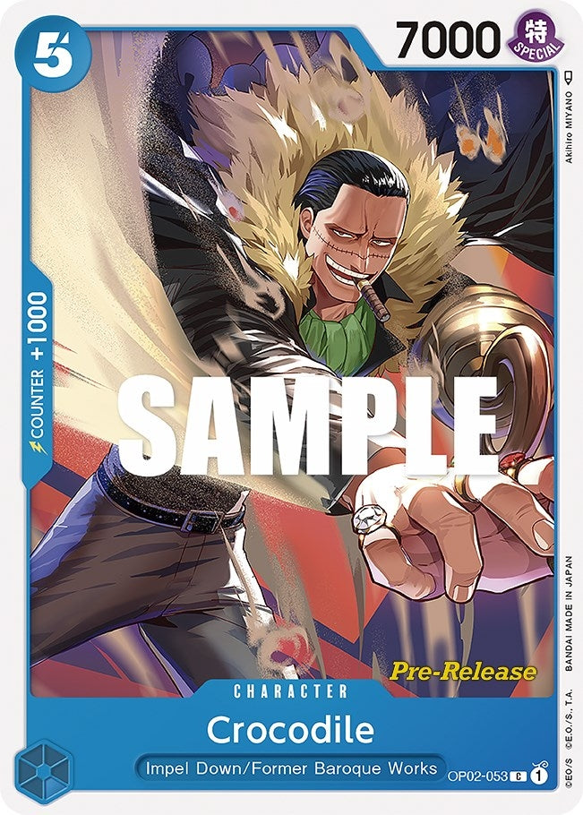 Crocodile (OP02-053) [OP02 PRE]