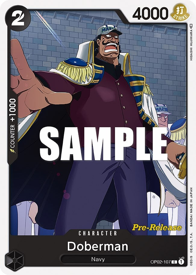 Doberman (OP02-107) [OP02 PRE]