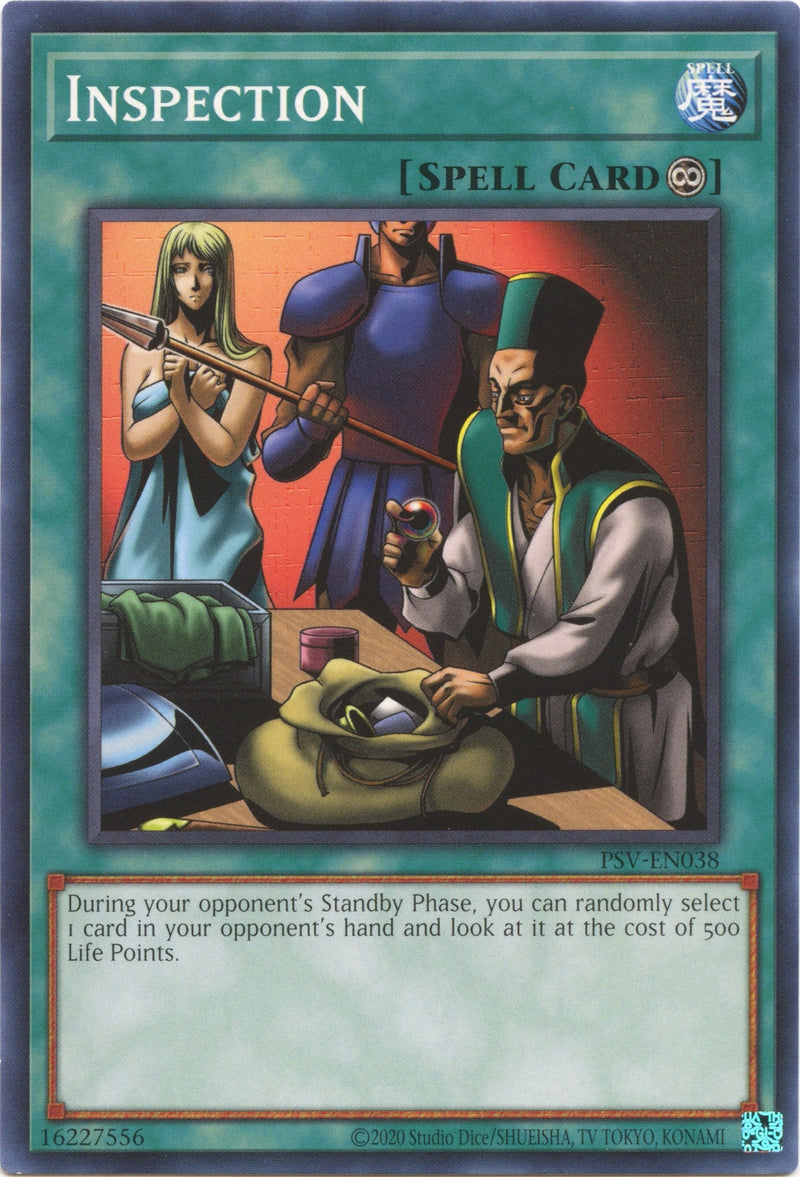 Inspection (PSV-EN038) [PSV-EN]