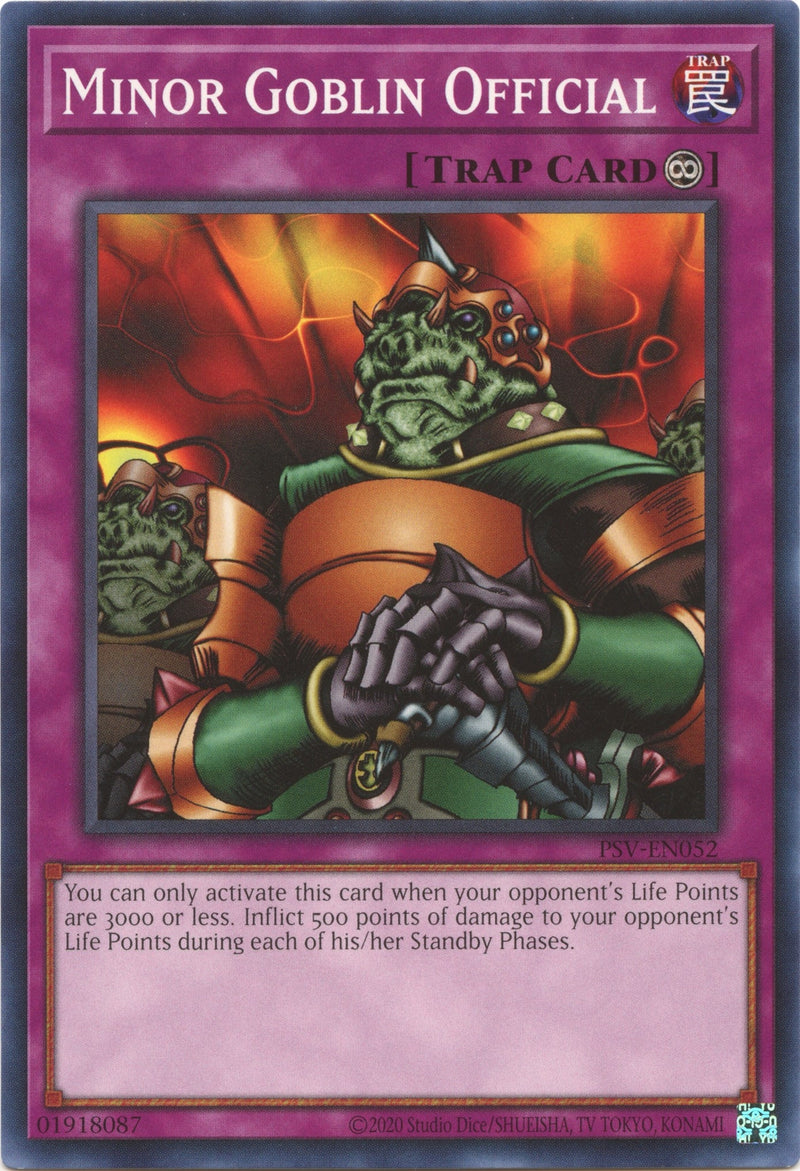Minor Goblin Official (PSV-EN052) [PSV-EN]