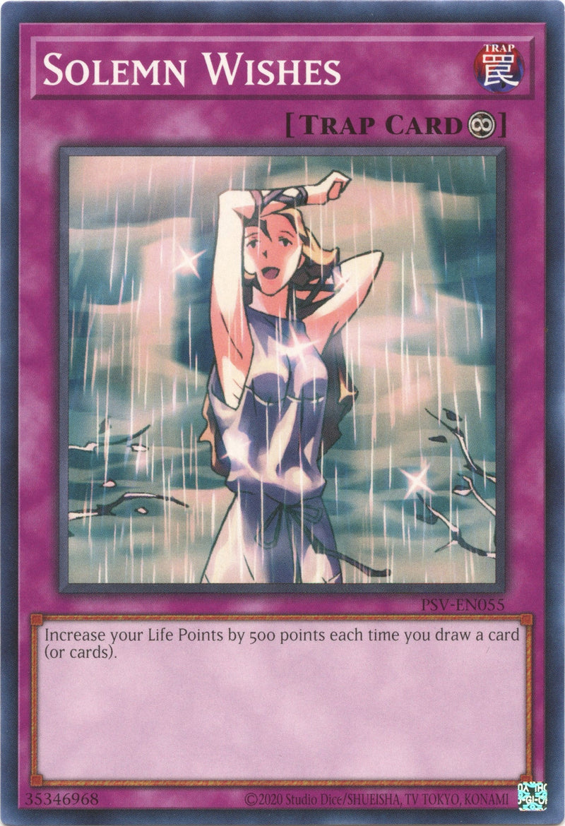 Solemn Wishes (PSV-EN055) [PSV-EN]